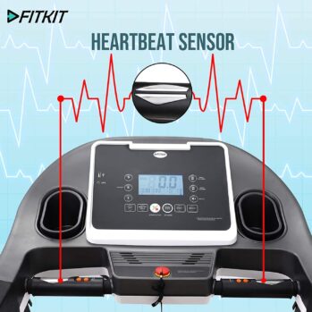 Fitkit FT100S Plus Series 1.75HP (3.25HP Peak) Motorized Treadmill