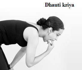 dhauti kriya for cleaning internal orgens