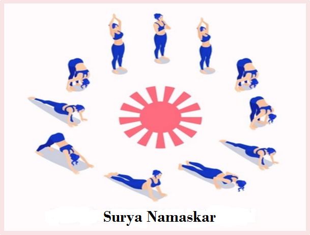 Surya Namaskar for healthy lifestyle